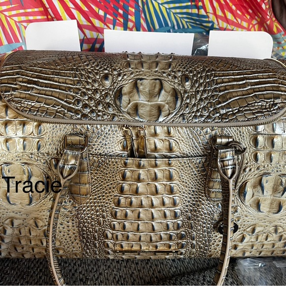 NWT Brahmin Cliffside  Tallula  Gorgeous weekender - Picture 2 of 4